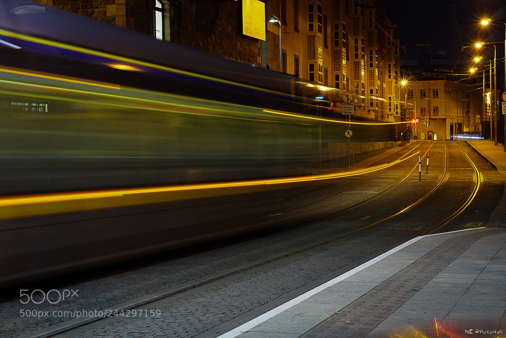 Sony ILCA-77M2 sample photo. Train photography