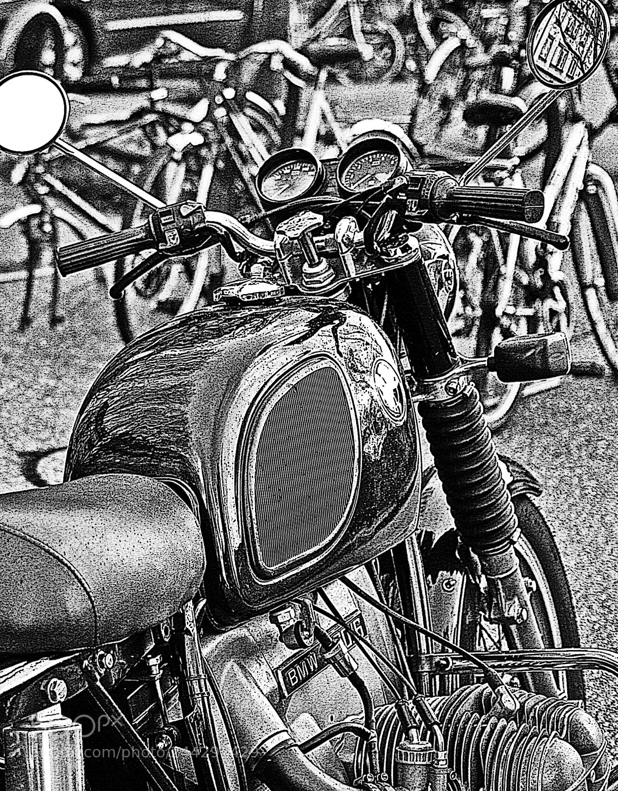 Canon EOS 350D (EOS Digital Rebel XT / EOS Kiss Digital N) sample photo. Motorcycle photography