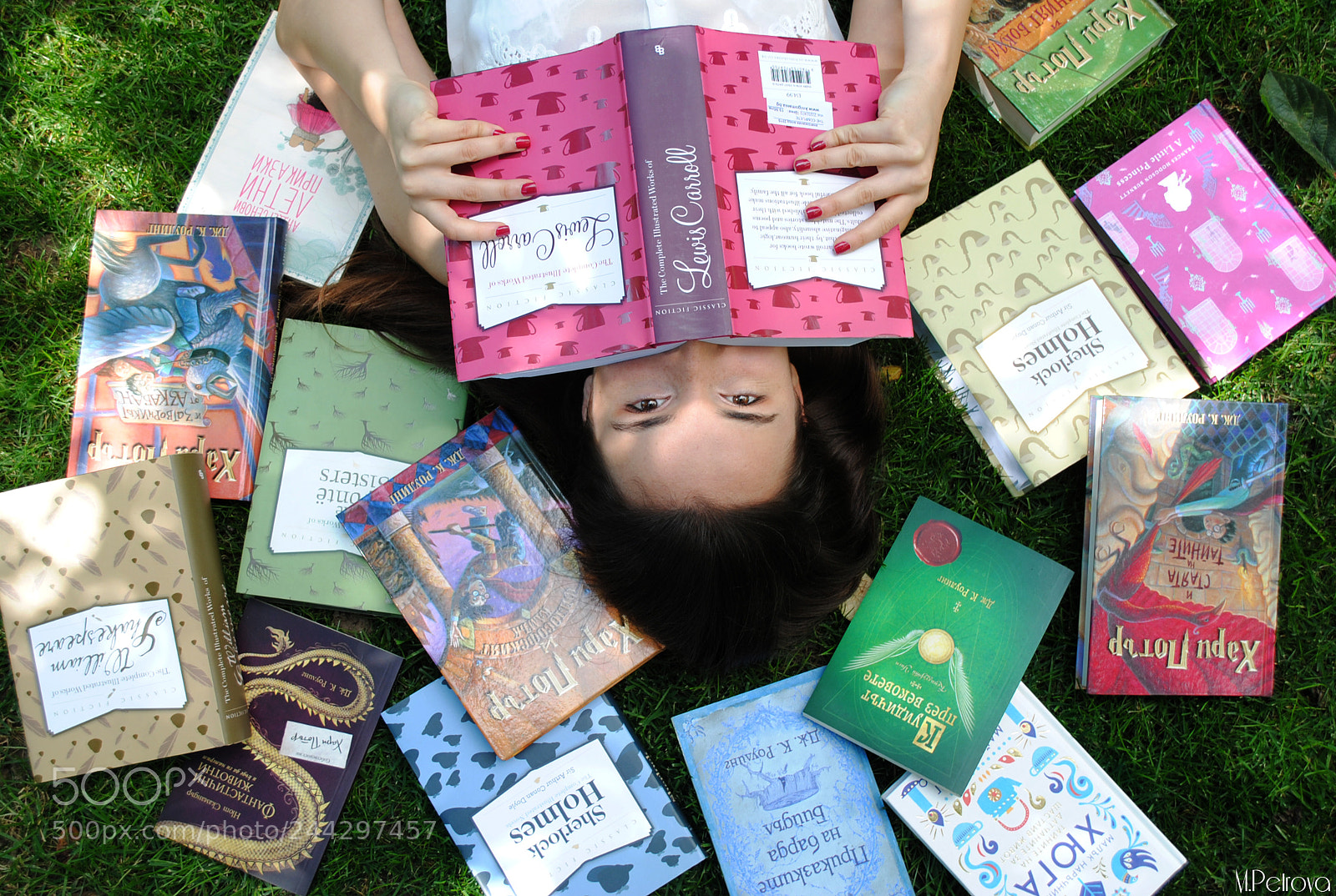 Nikon D3000 sample photo. Beauty and the books photography
