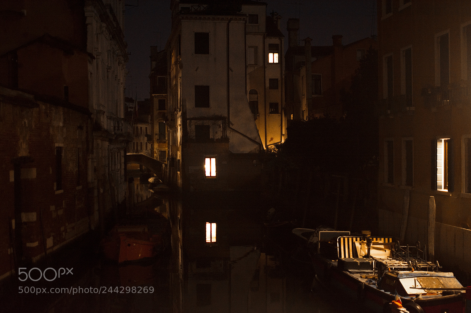 Nikon D7100 sample photo. Venice at night photography