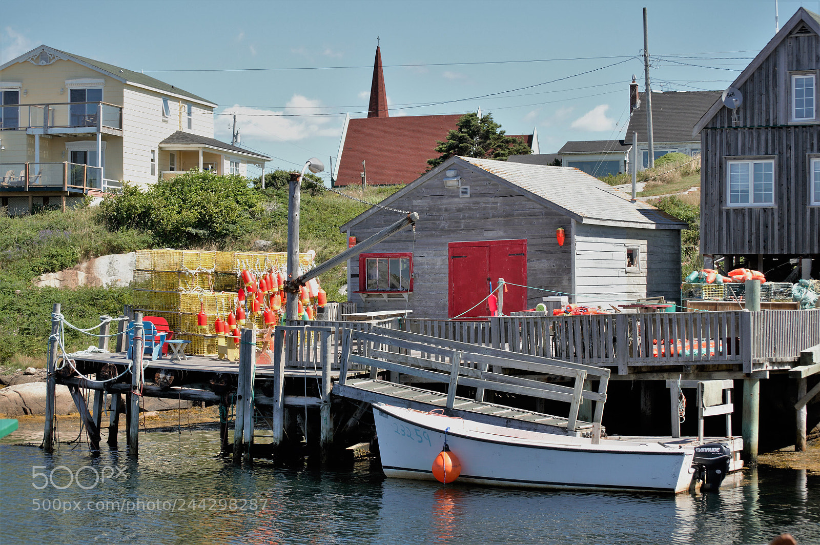 Nikon D90 sample photo. Peggy's cove photography
