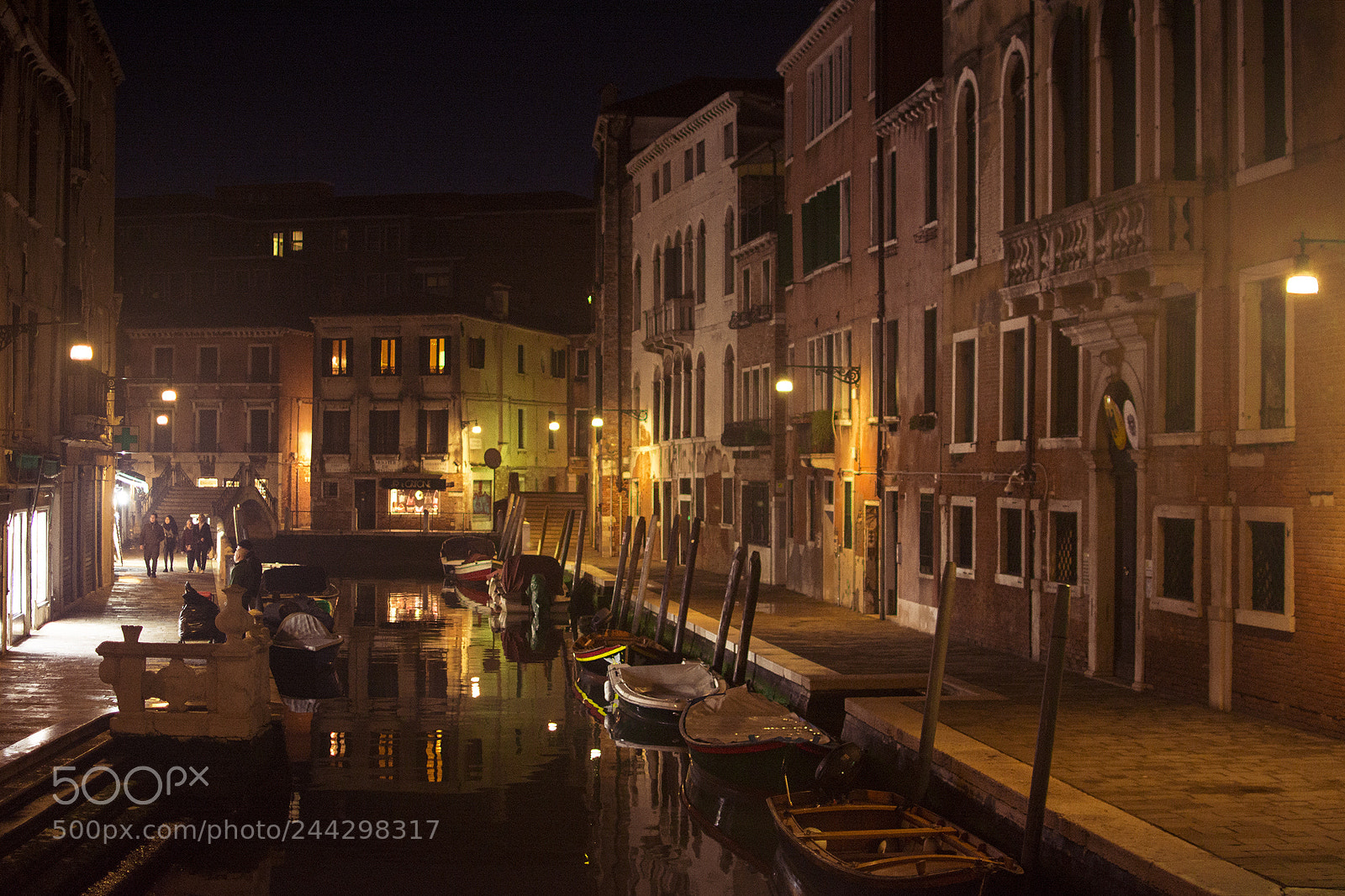 Nikon D7100 sample photo. Venice at night photography