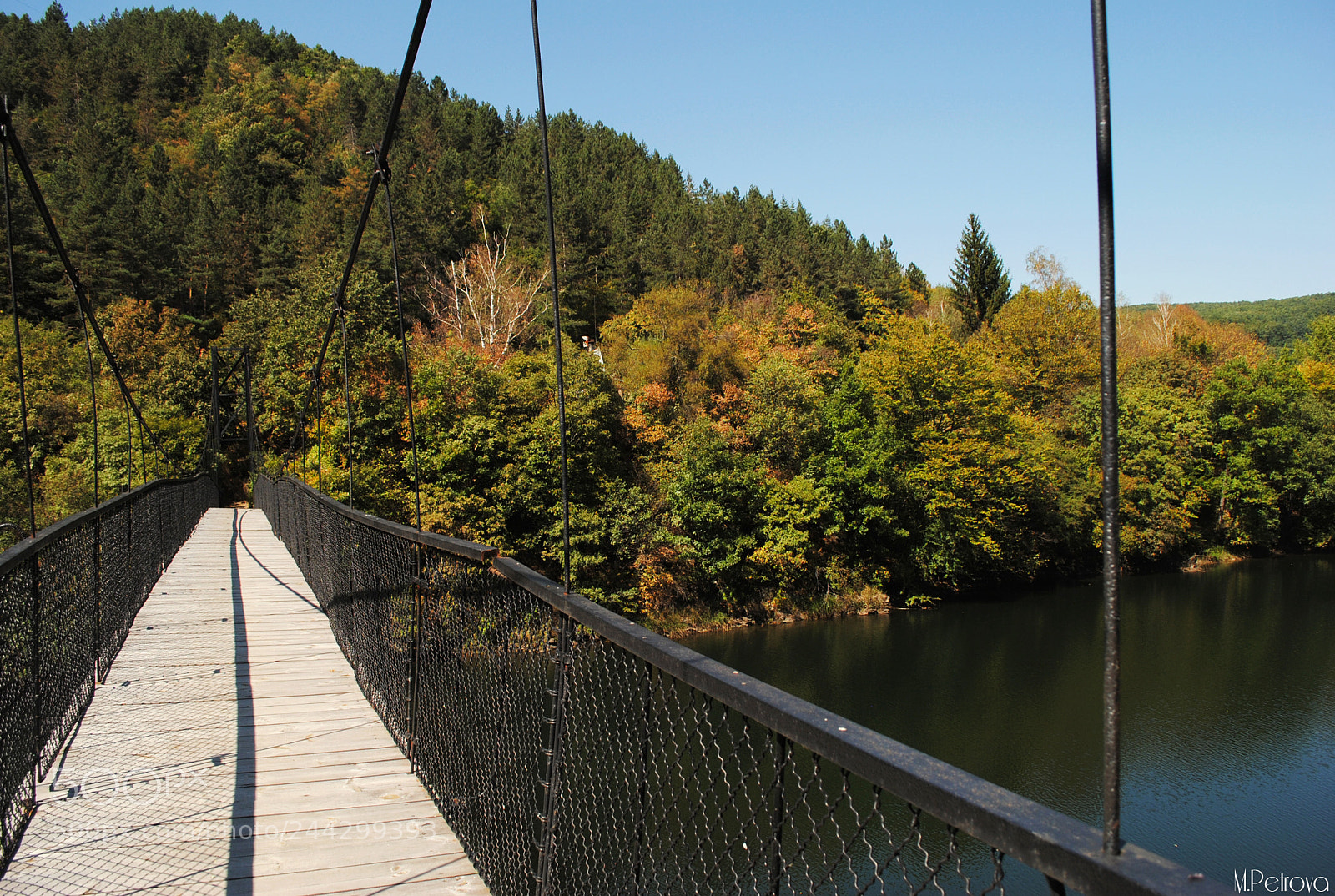 Nikon D3000 sample photo. On the bridge photography