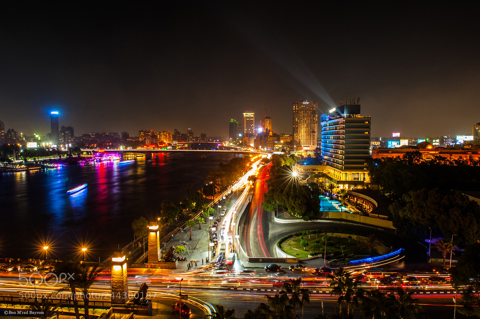 Nikon D700 sample photo. Cairo by night photography