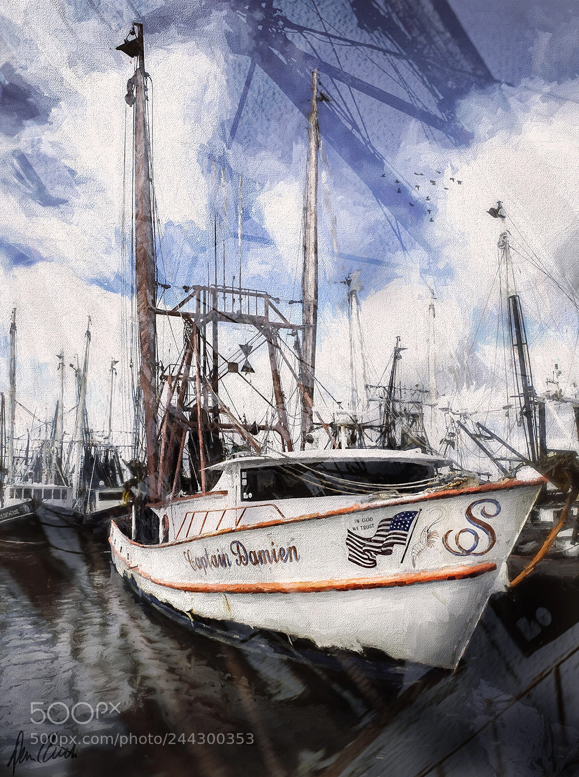 Nikon D800 sample photo. Shrimp boat 2 photography