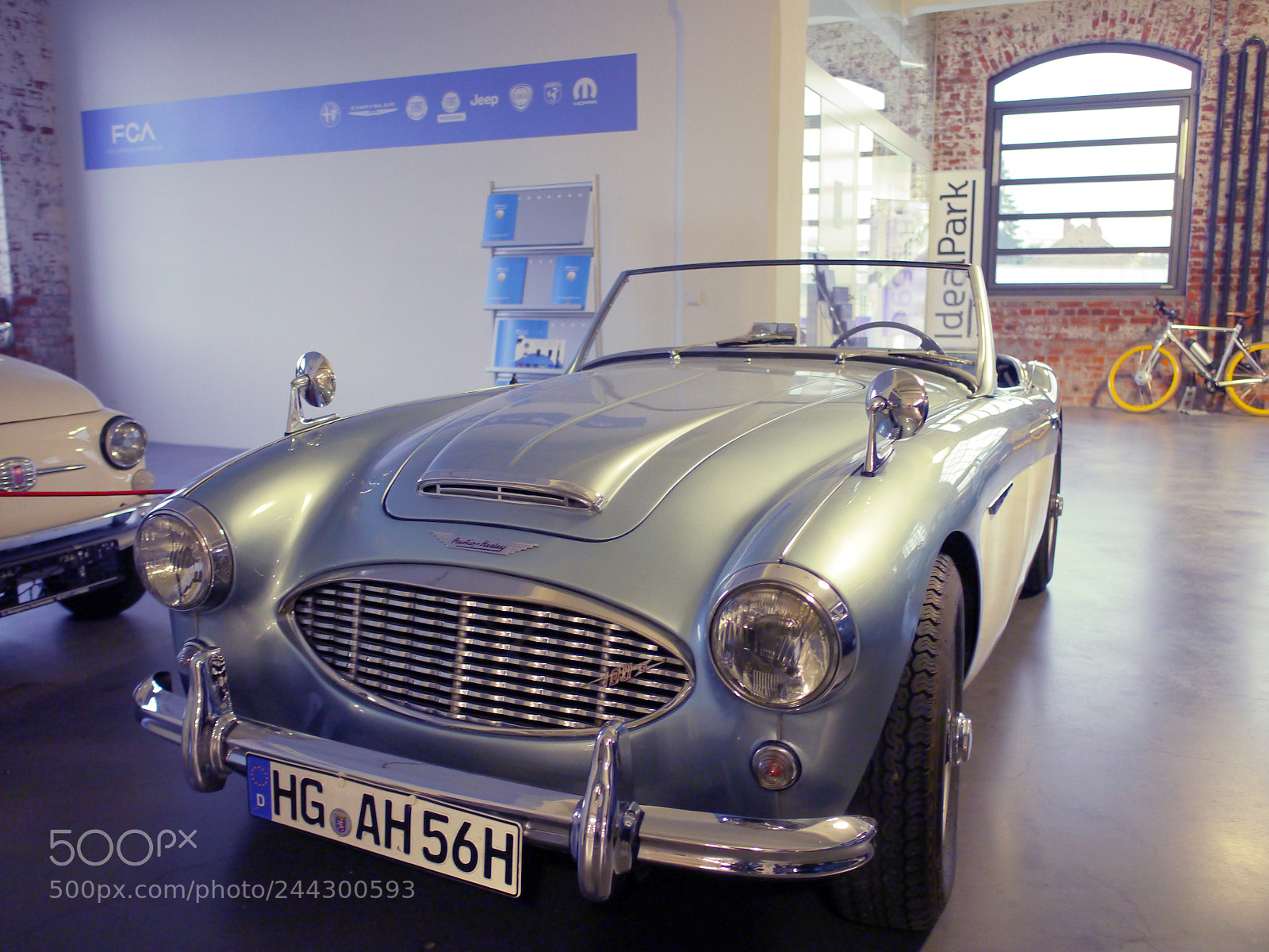 Panasonic Lumix DMC-G5 sample photo. Austin healey 3000 photography