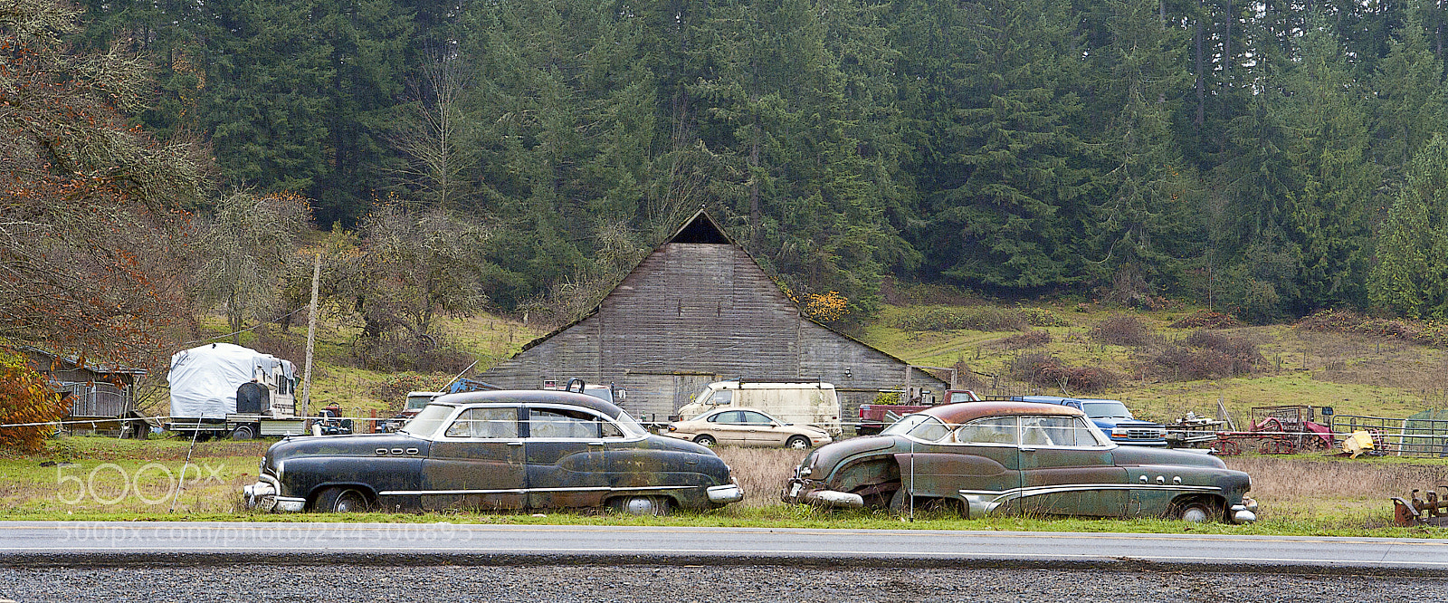 Pentax K20D sample photo. Rural america, vintage cars photography