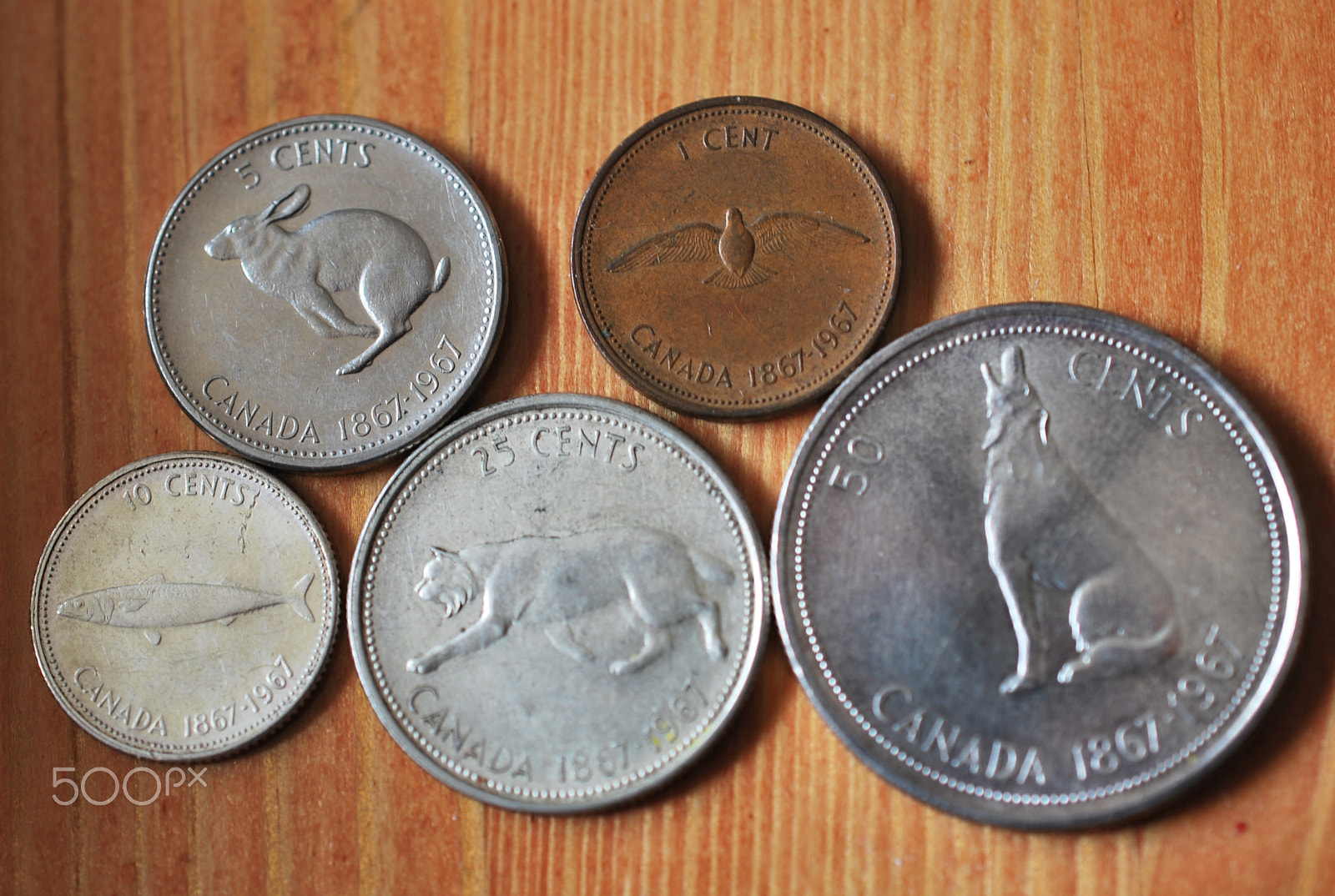 Nikon AF-S DX Micro Nikkor 40mm F2.8 sample photo. This is what our "coin" money look like back in 1967 photography