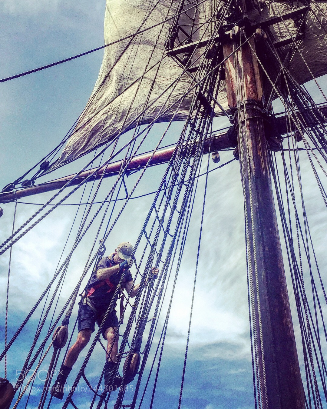 Apple iPhone 6 sample photo. Sailing photography