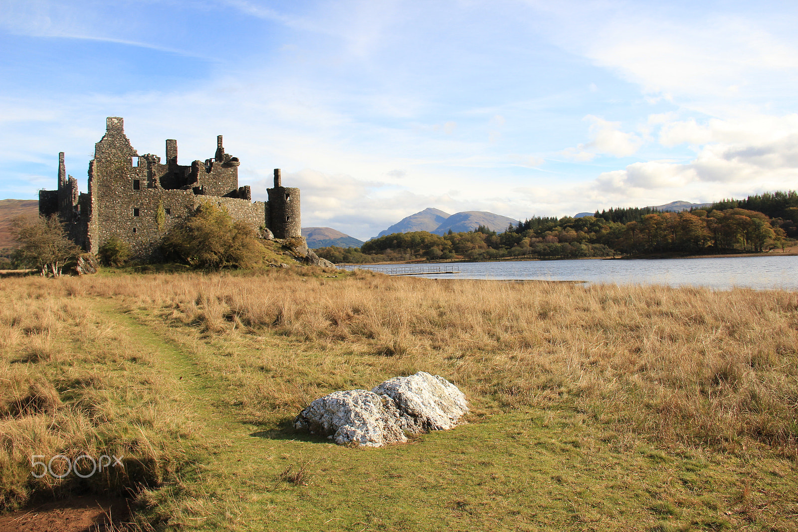 Canon EF-S 18-135mm F3.5-5.6 IS sample photo. Kilchurn photography