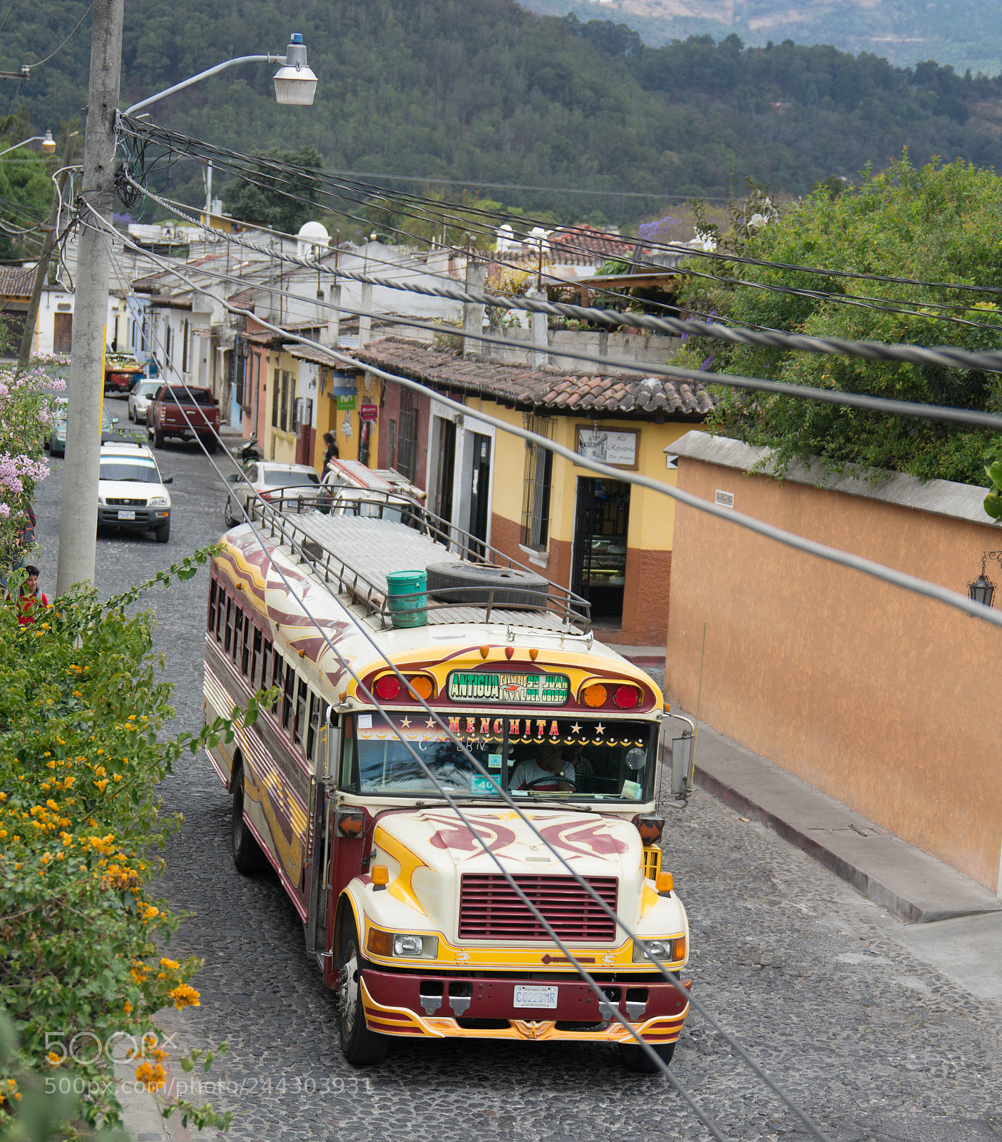Nikon D7100 sample photo. The colorful chicken buses photography