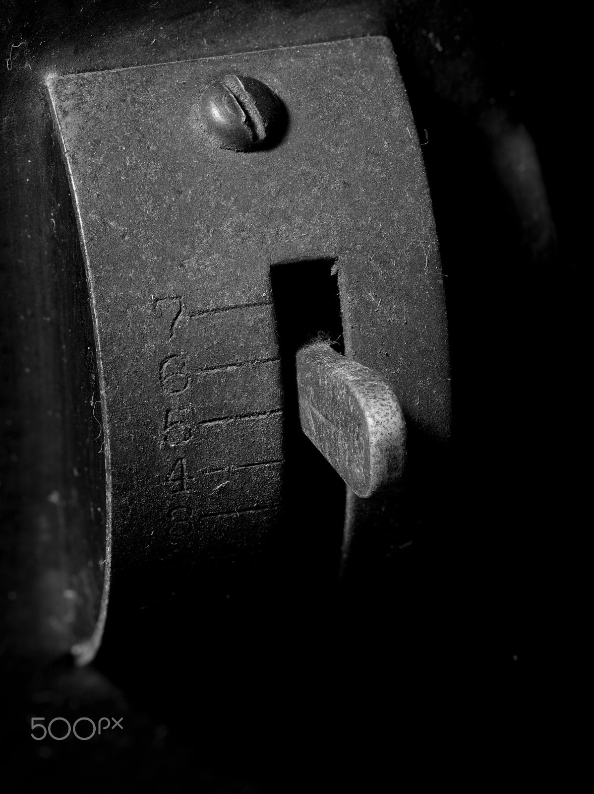 Phase One IQ140 sample photo. White rotary machine 1 photography