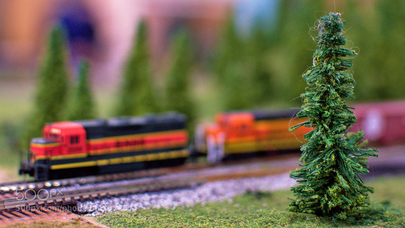 Nikon D3400 sample photo. Model train 3 photography