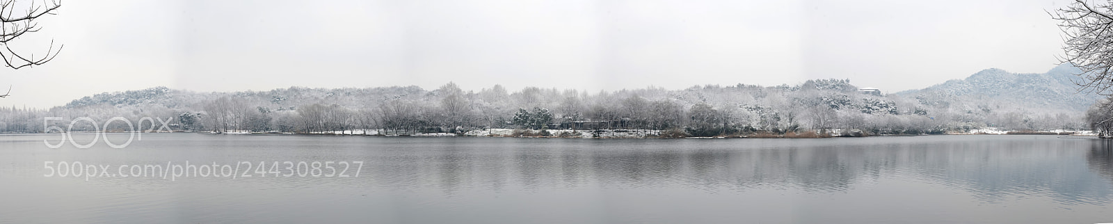 Nikon D7100 sample photo. 初雪探西湖 photography