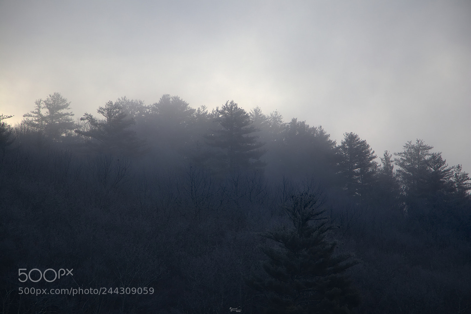 Canon EOS M5 sample photo. Misty mountain photography