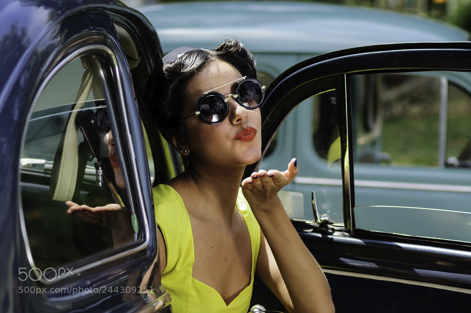 Nikon D90 sample photo. Pin up photography