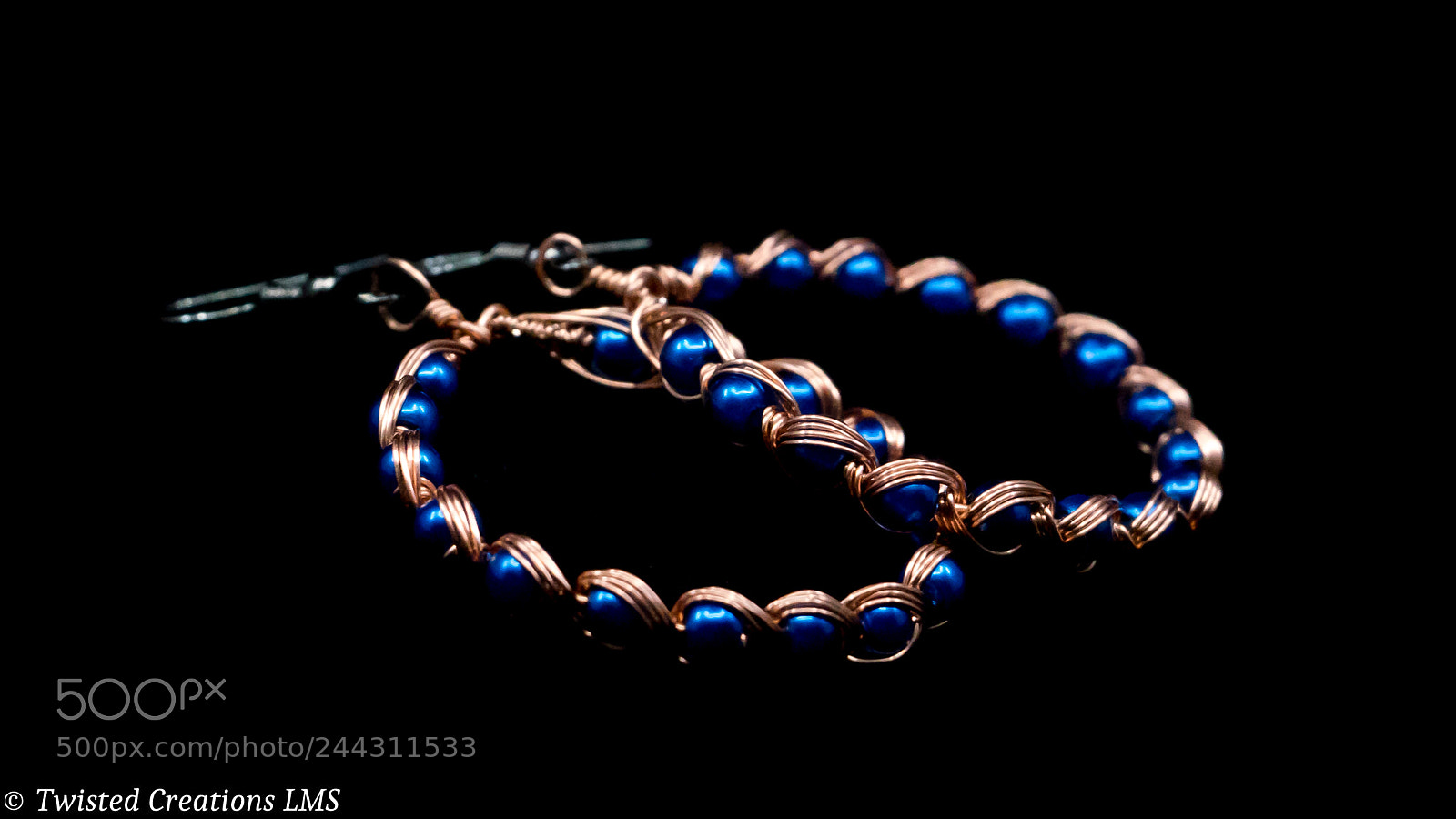Sony a7 II sample photo. Egyptian wire wrap earrings photography