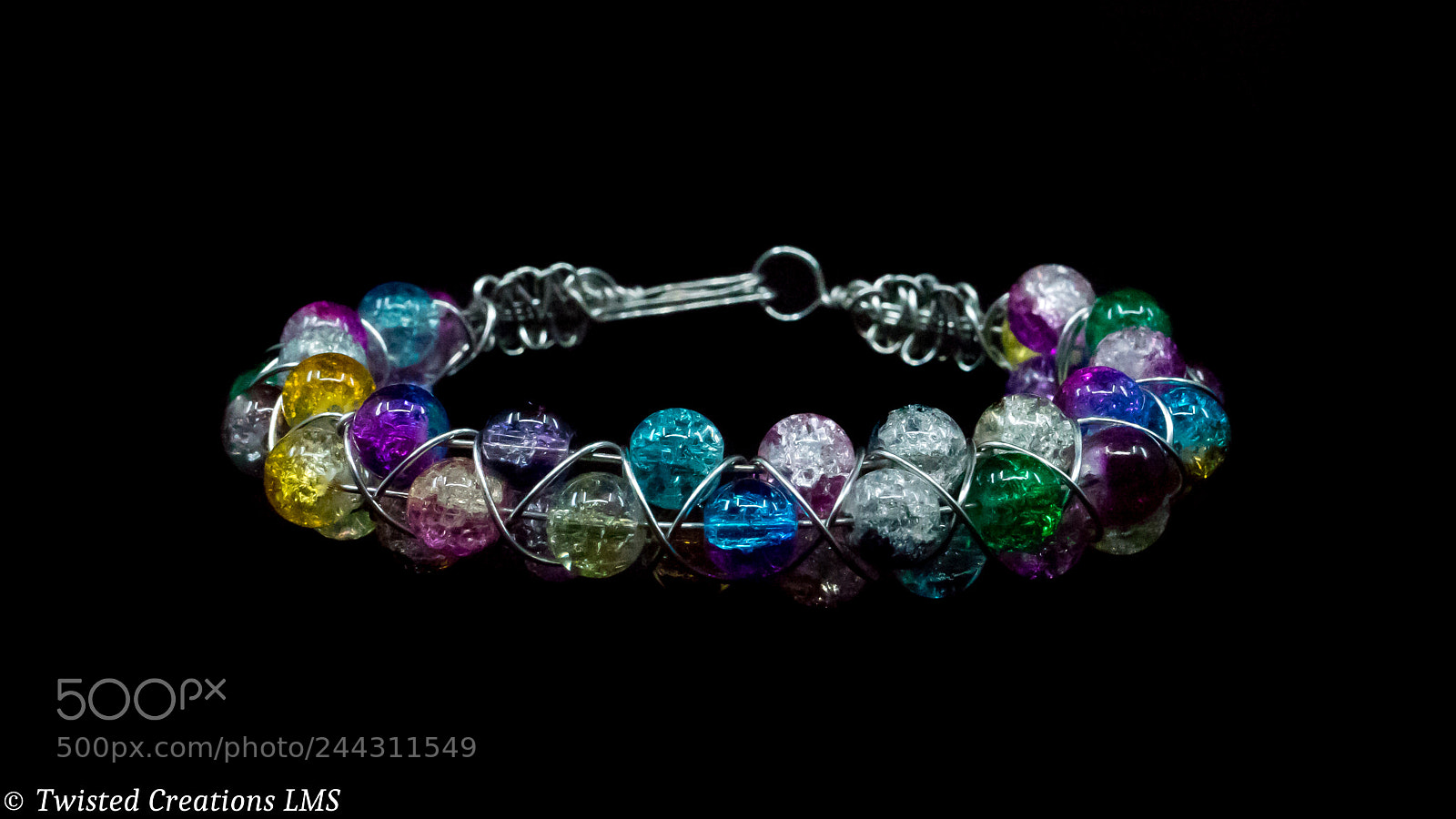 Sony a7 II sample photo. Wire wrapped cracked glass photography