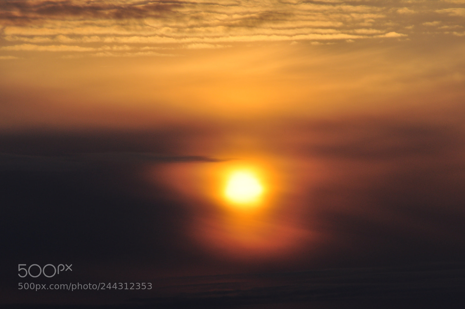 Nikon D5000 sample photo. Misty sun photography