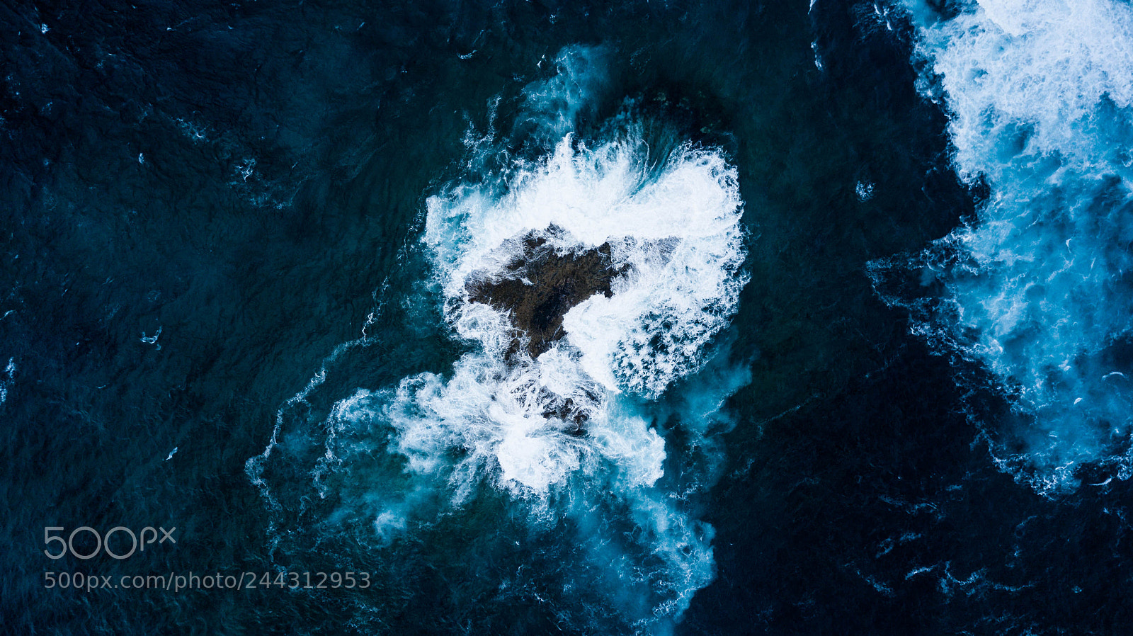 DJI FC220 sample photo. Sinking island photography