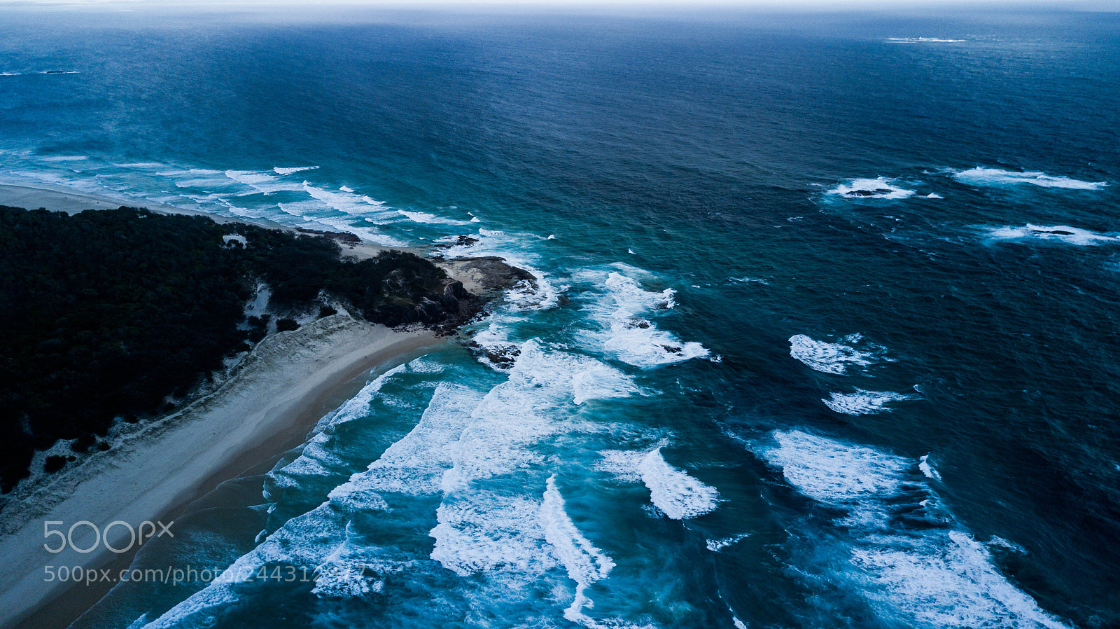 DJI FC220 sample photo. Coastal outlook photography