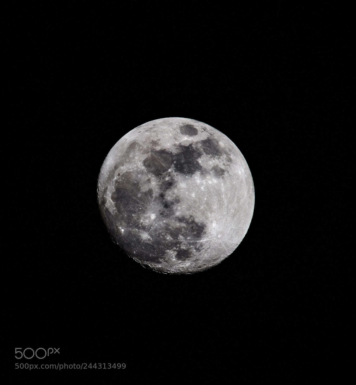 Canon EOS 5DS R sample photo. Moon @ 96% photography