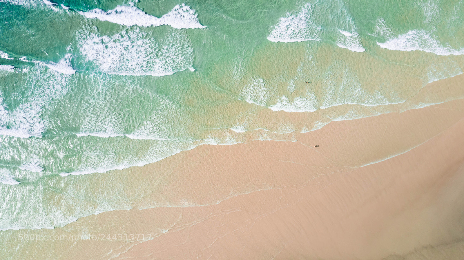 DJI FC220 sample photo. Where the waves meet photography