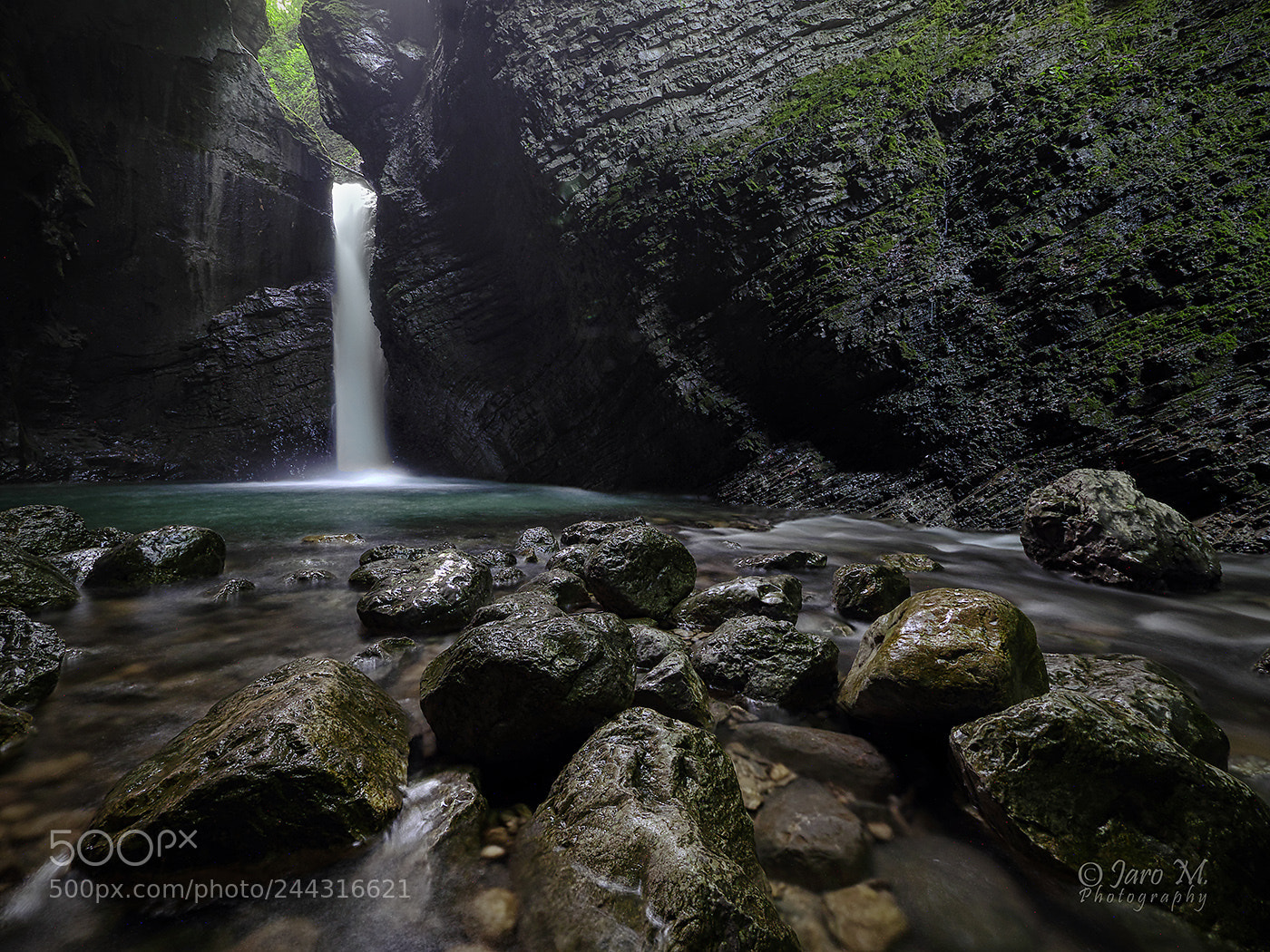 Panasonic Lumix DMC-GX8 sample photo. Waterfall kozjak photography