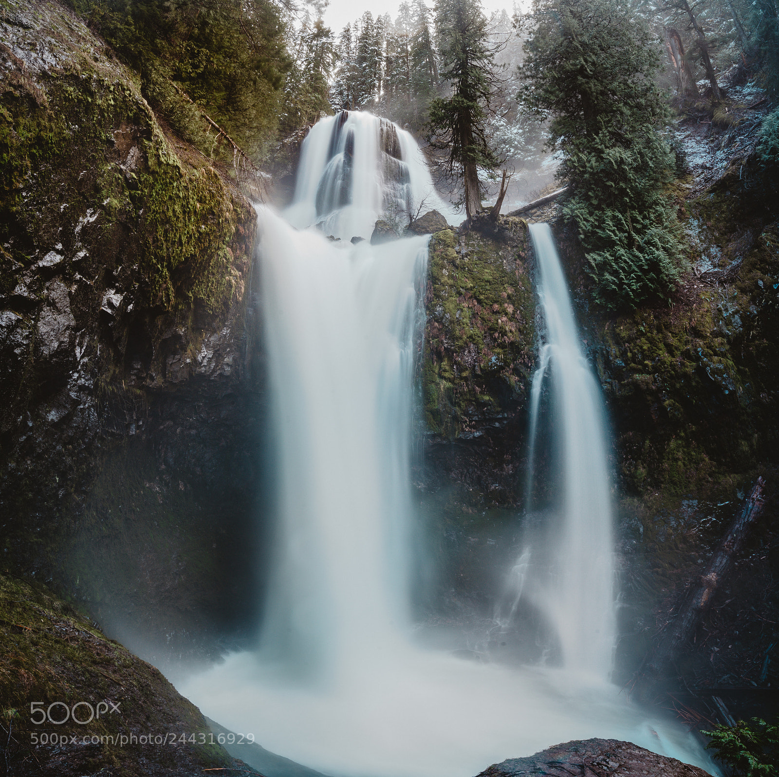 Sony a7 II sample photo. Falls creek falls photography