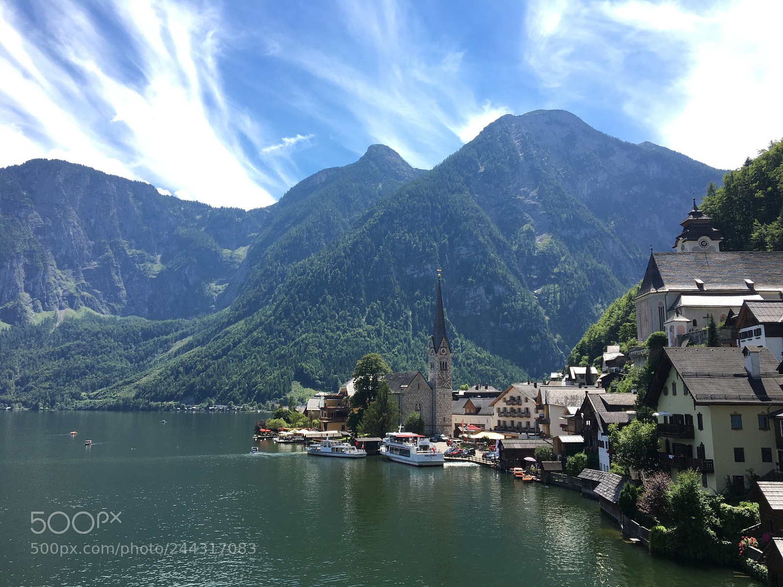 Apple iPhone 6s sample photo. Hallstatt austria photography