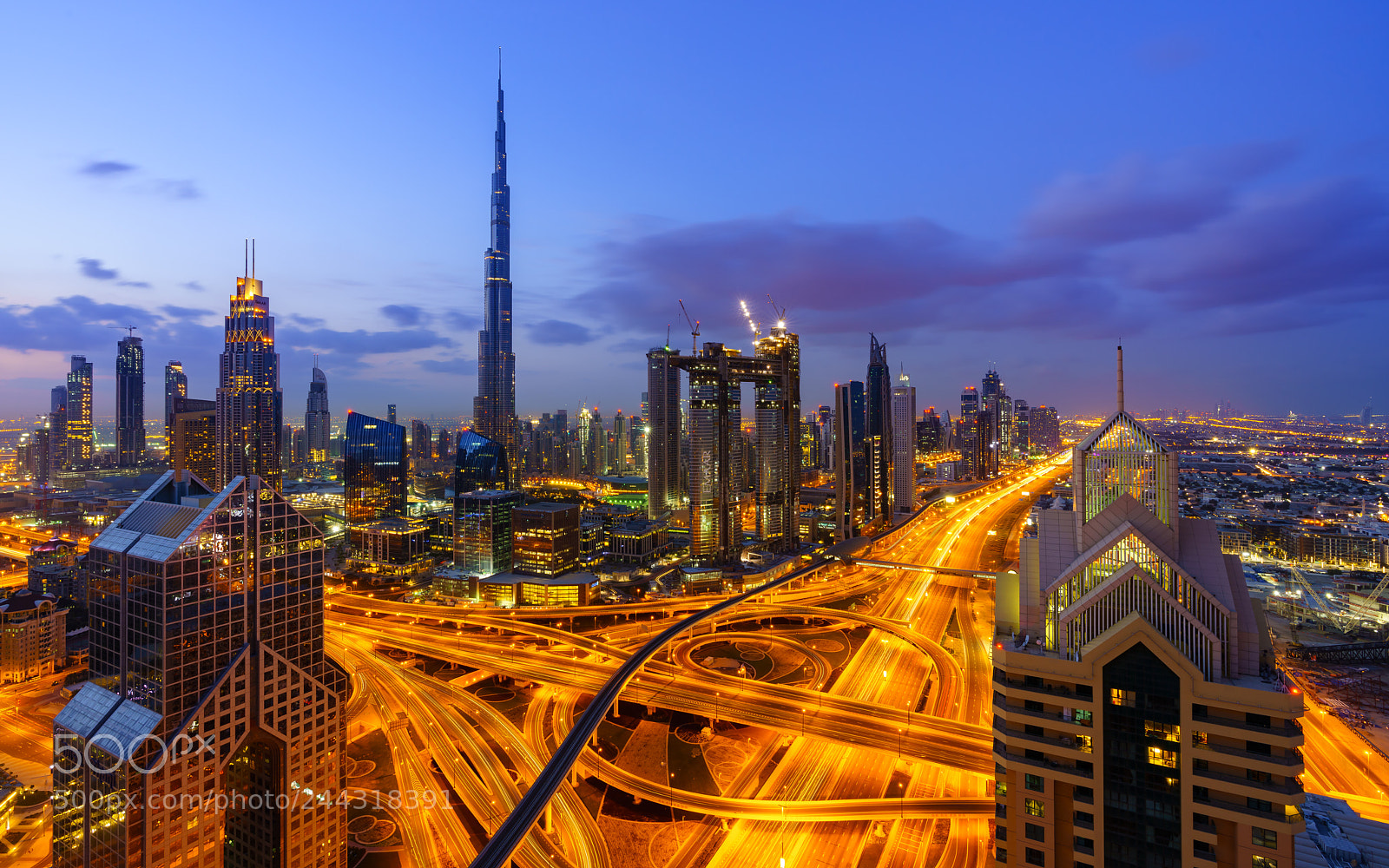 Sony a7R III sample photo. Burj kalifa and sheik photography