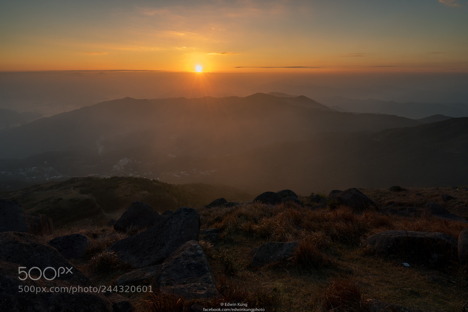 Sony a7 II sample photo. Sunset in tai mo photography