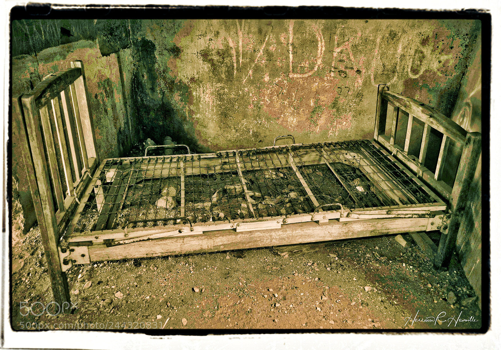 Nikon D5100 sample photo. Old jail bed photography