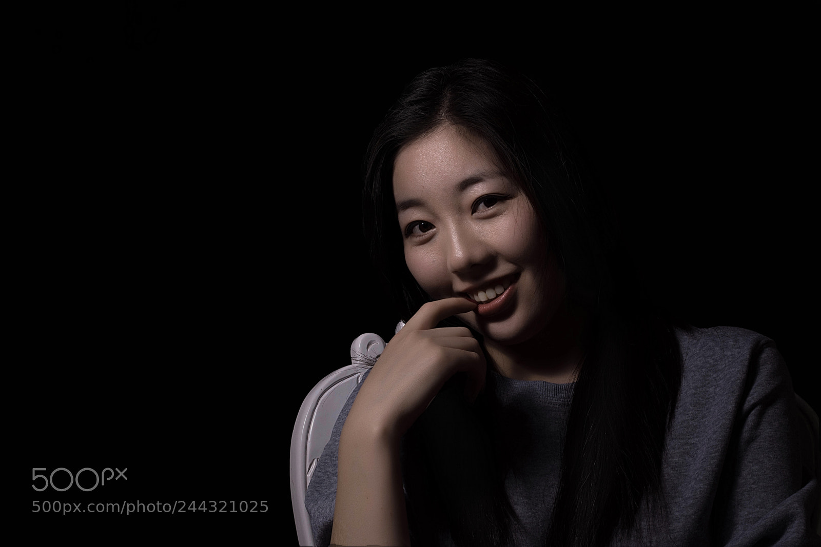 Nikon D7200 sample photo. Low-key portrait photography
