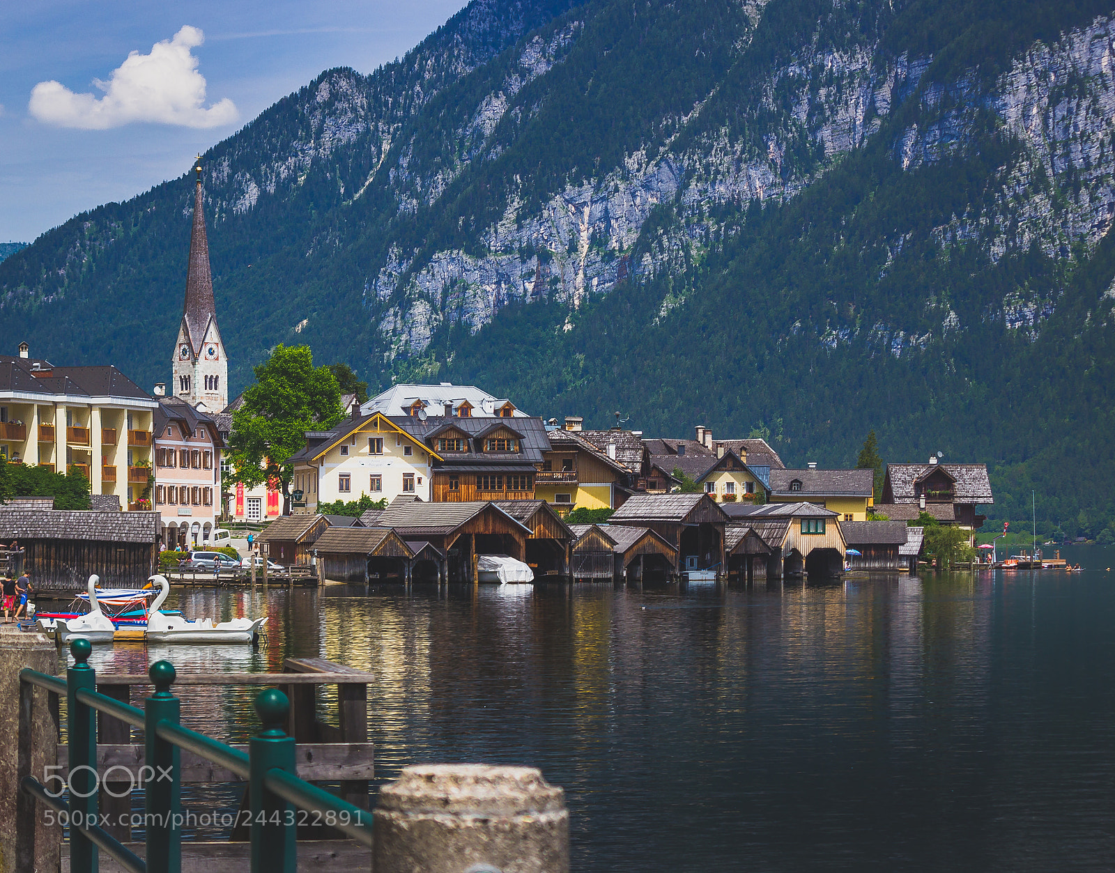 Canon EOS 600D (Rebel EOS T3i / EOS Kiss X5) sample photo. Hallstatt lakeside village in photography