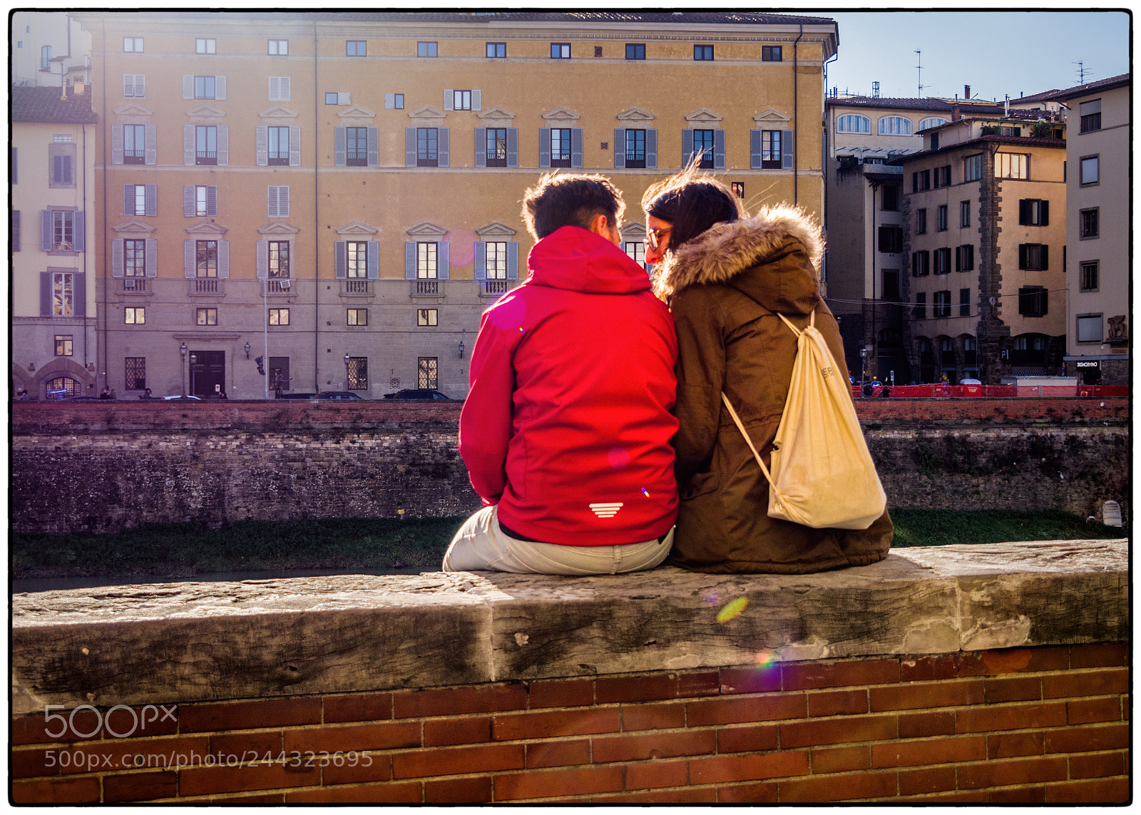 Olympus OM-D E-M10 II sample photo. Love on the river photography