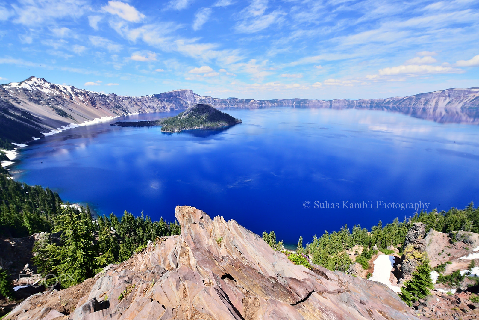 Nikon AF-S Nikkor 14-24mm F2.8G ED sample photo. Crater lake photography