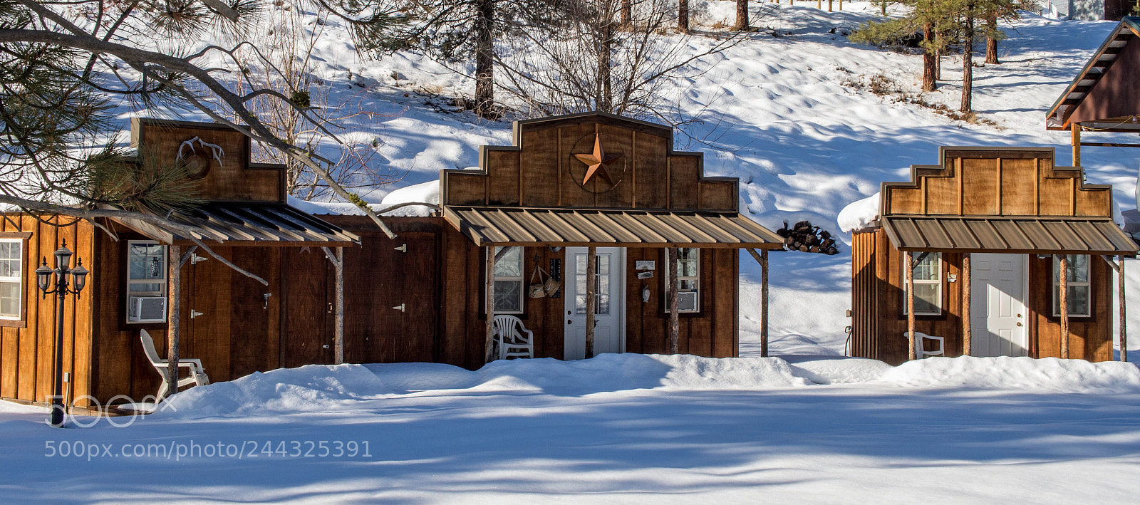 Olympus OM-D E-M5 sample photo. Winthrop wa. winter photography