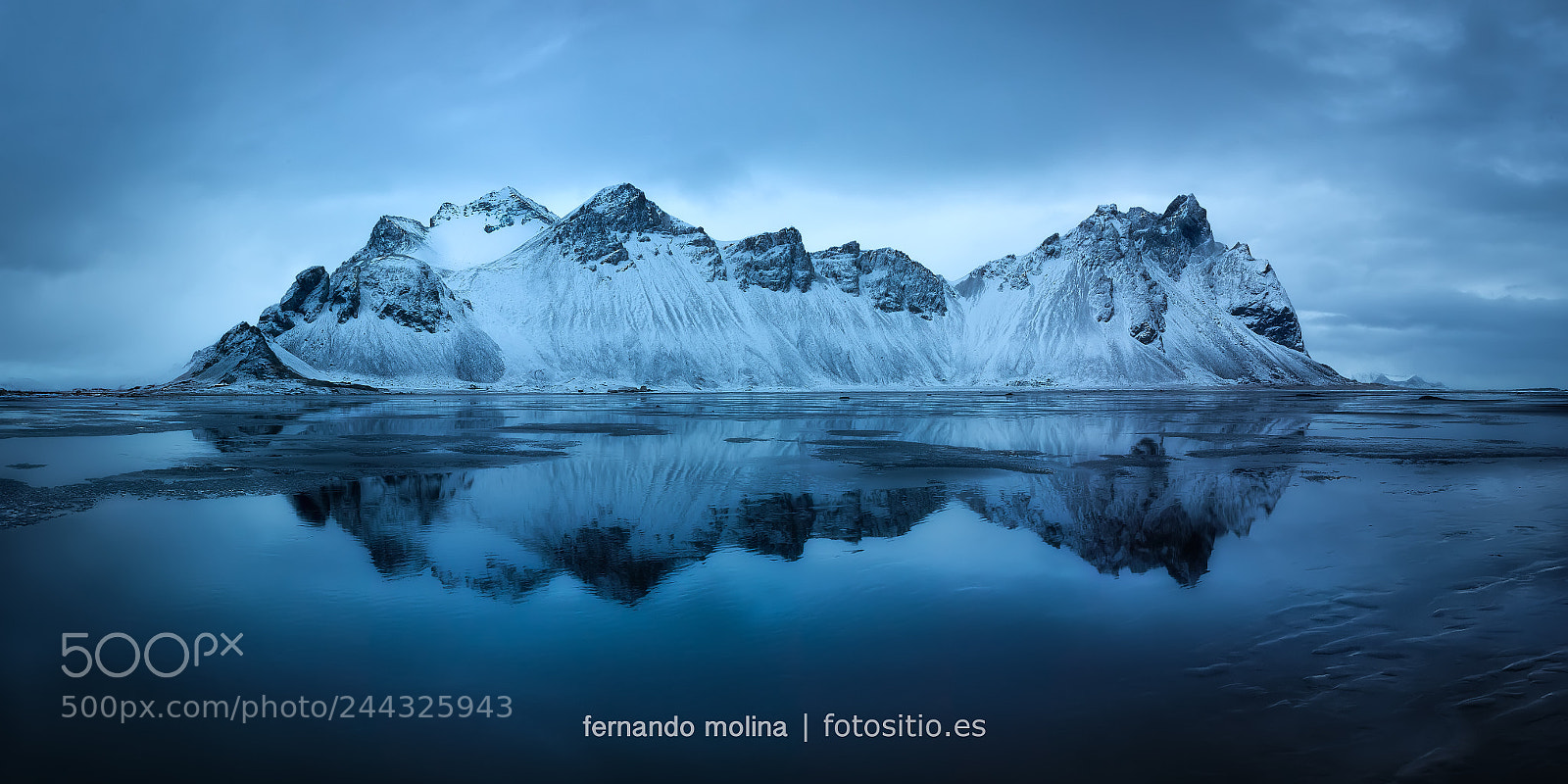 Nikon D800 sample photo. Stokksnes reflection photography