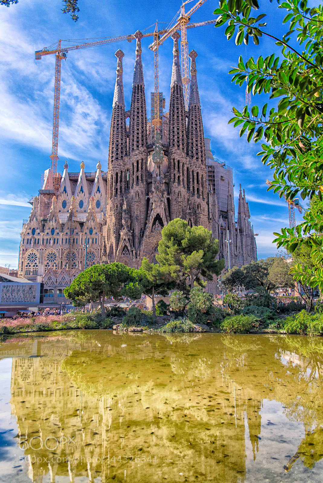 Nikon D600 sample photo. Gaudi's la sagrada famille photography