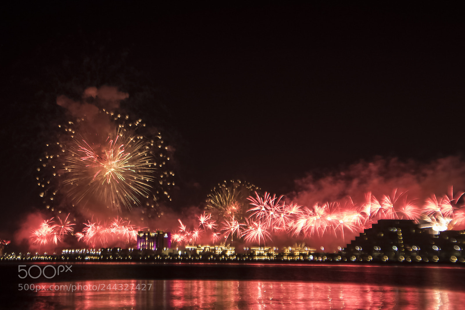 Canon EOS 7D Mark II sample photo. Fireworks uae photography
