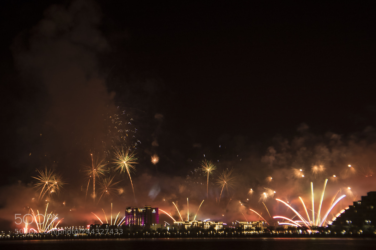 Canon EOS 7D Mark II sample photo. Fireworks uae photography