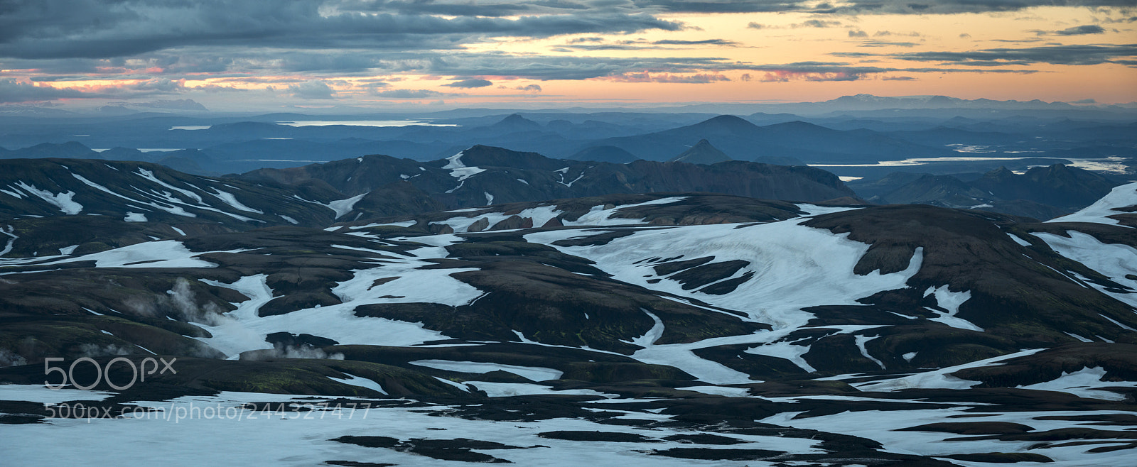 Nikon D800 sample photo. Landmannalaugar at sunset photography