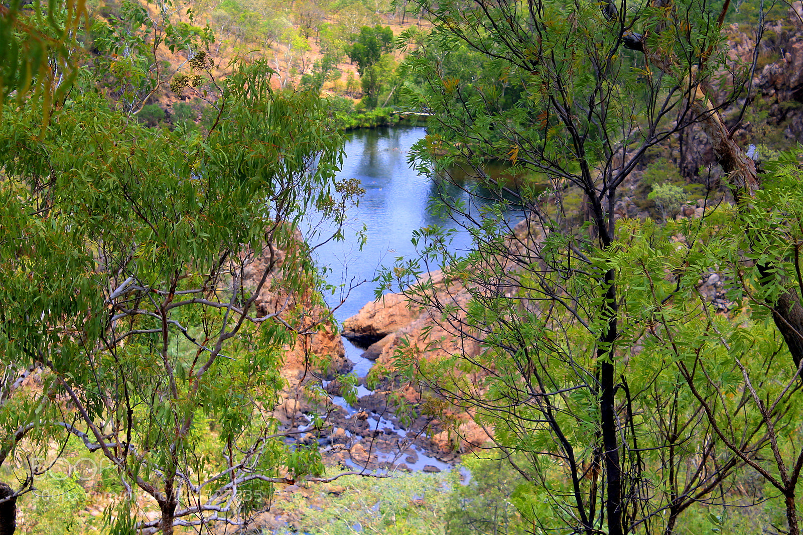 Canon EOS 1100D (EOS Rebel T3 / EOS Kiss X50) sample photo. Edith falls main pool photography