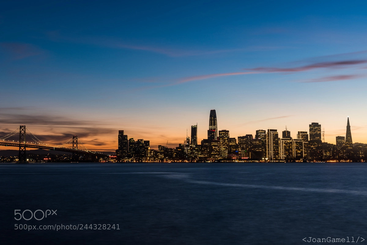 Sony a7R III sample photo. San francisco winter sunset photography
