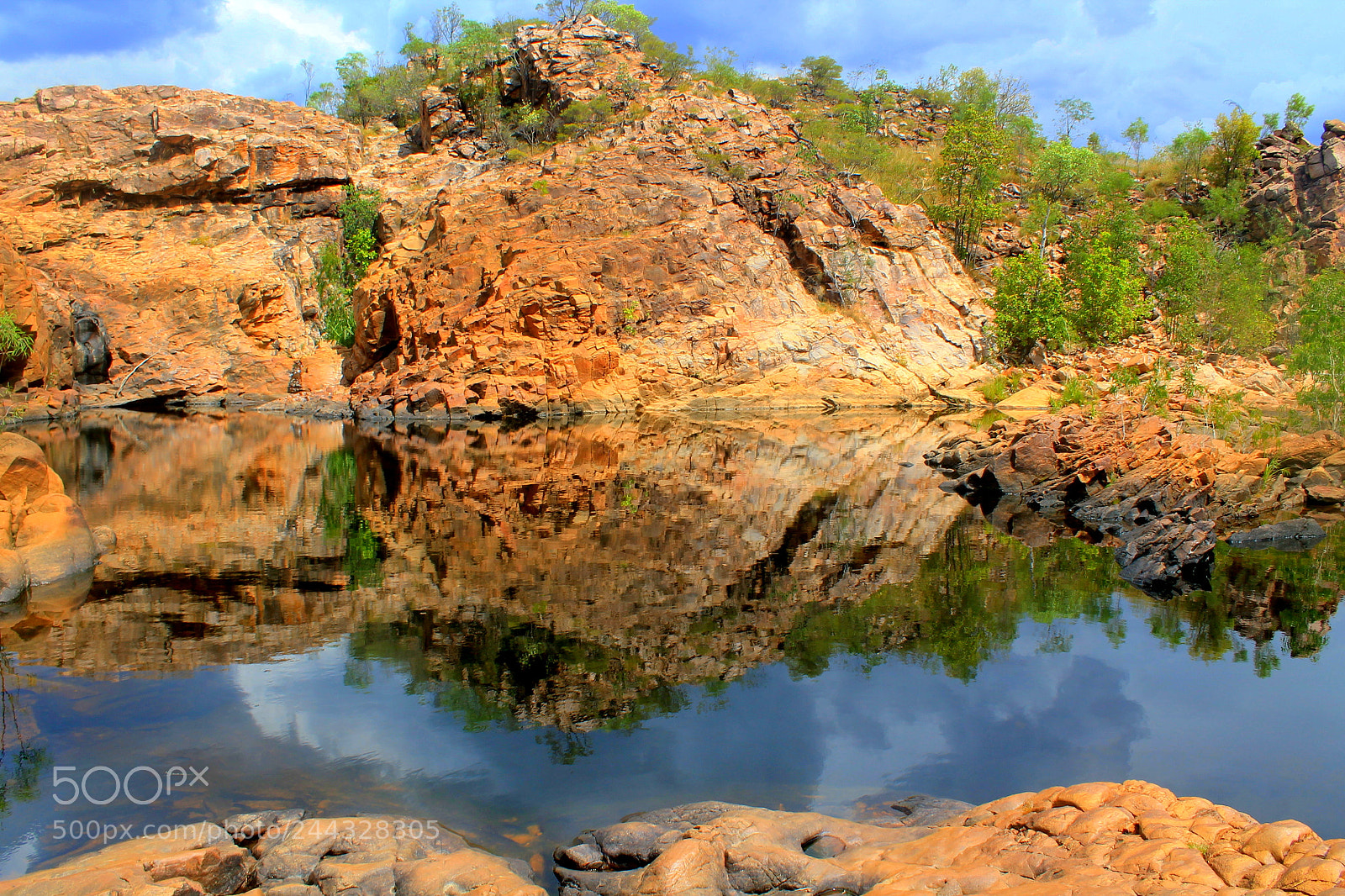 Canon EOS 1100D (EOS Rebel T3 / EOS Kiss X50) sample photo. Edith falls upper pool photography