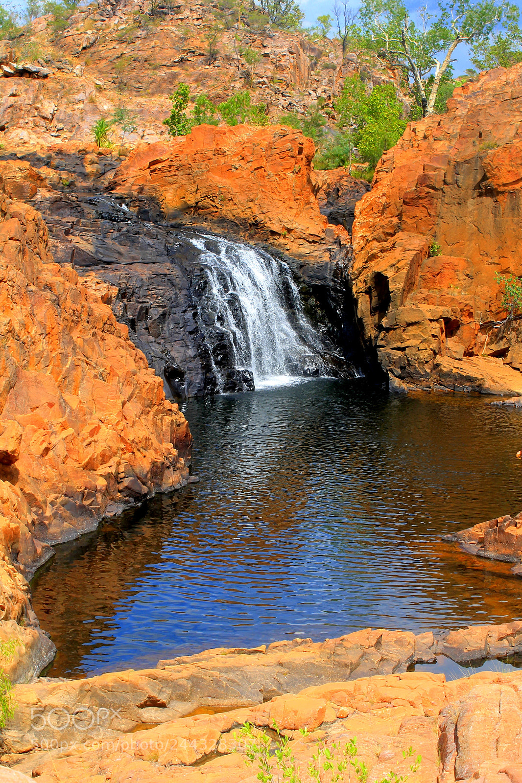 Canon EOS 1100D (EOS Rebel T3 / EOS Kiss X50) sample photo. Edith falls upper pool photography
