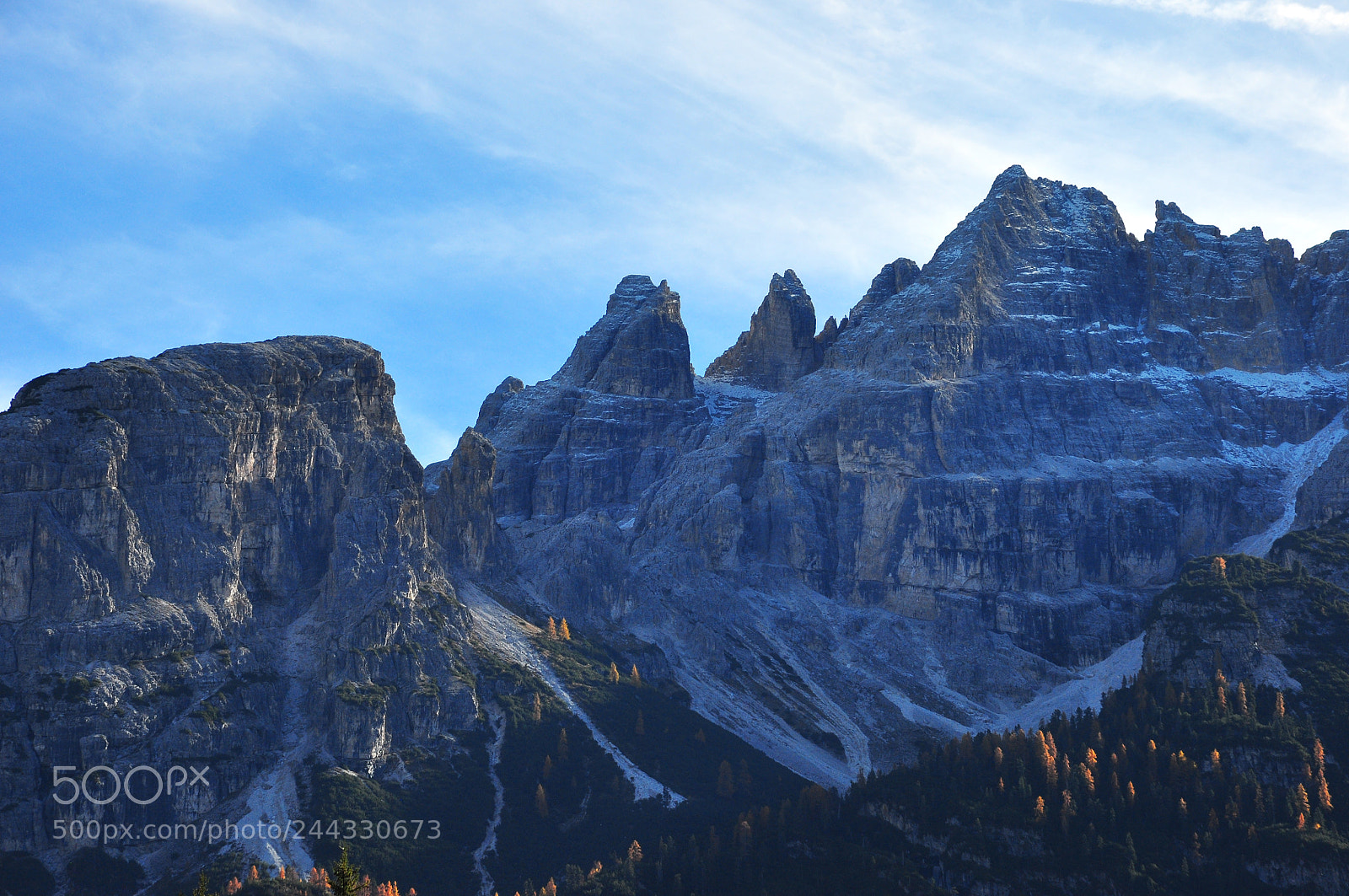 Nikon D90 sample photo. Monte cristallo photography