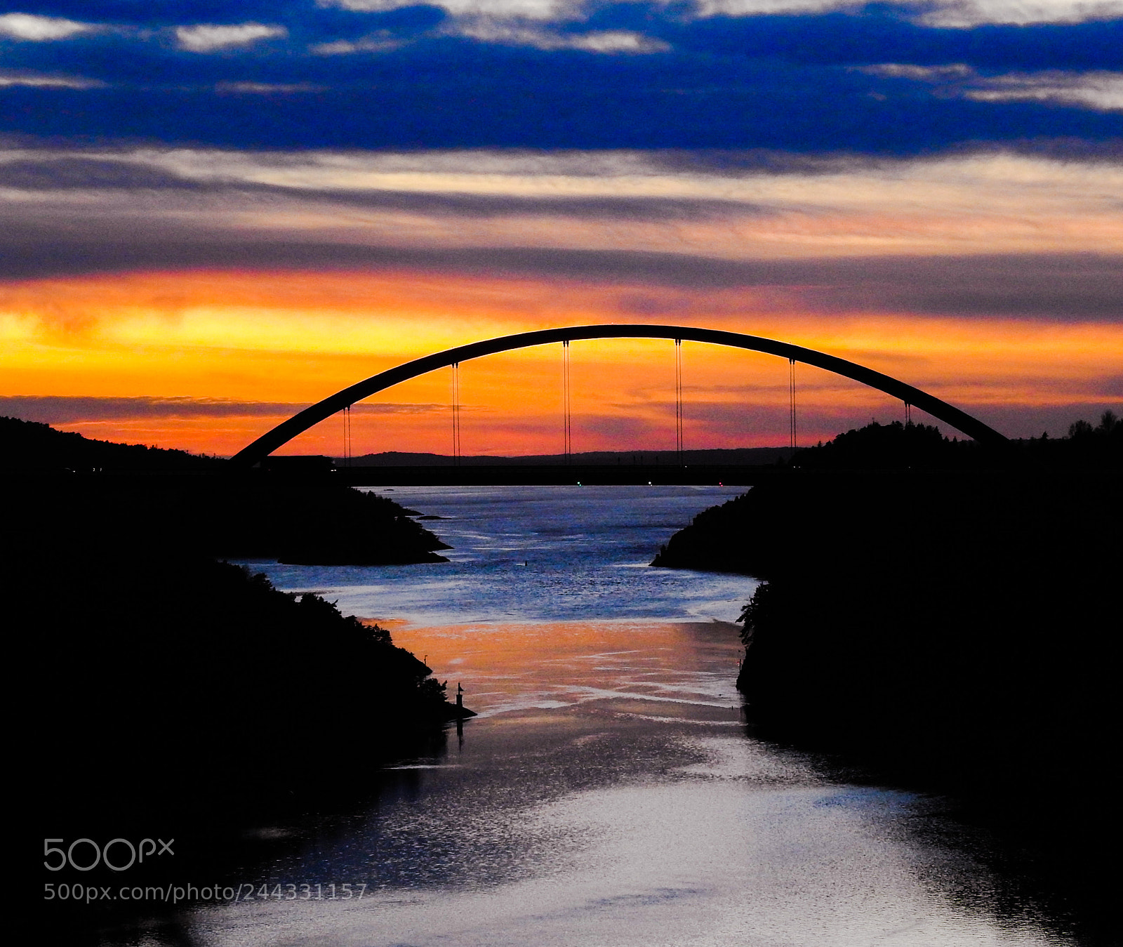 Nikon Coolpix P900 sample photo. Bridge border norway and photography