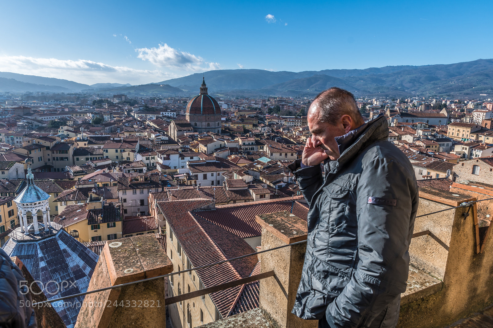 Nikon D500 sample photo. Pistoia dall'alto photography